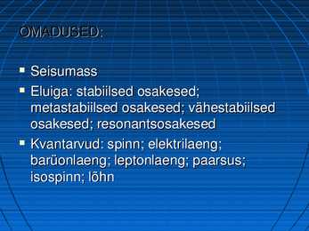 Elementaarosakeste kiirendid #4