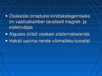 Elementaarosakeste kiirendid #10