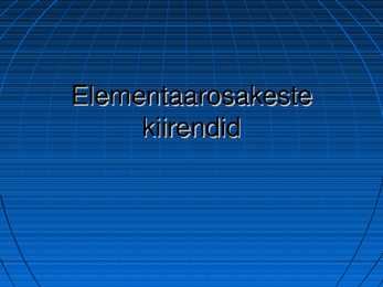 Elementaarosakeste kiirendid