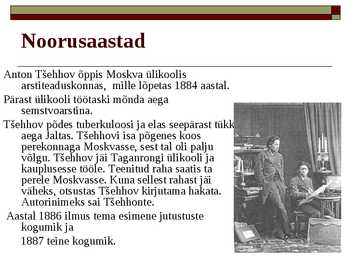 ANTON TšEHHOV #3