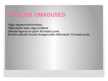 Valgude ehitus-struktuur ja tuntumad valgud #6