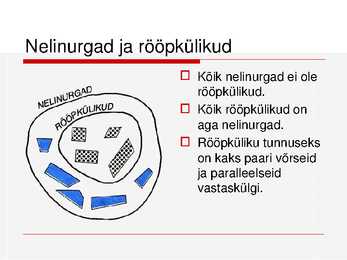 Geomeetria algkursus #17