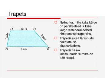 Geomeetria algkursus #25