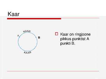 Geomeetria algkursus #29