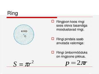 Geomeetria algkursus #32