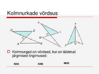 Geomeetria algkursus #33