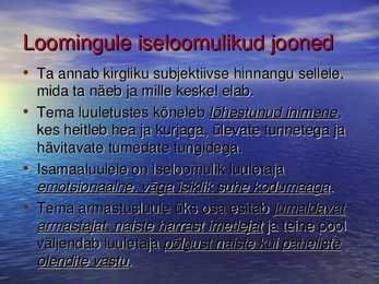 Henrik Visnapuu-ettekanne #6