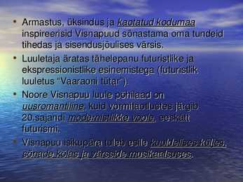 Henrik Visnapuu-ettekanne #7