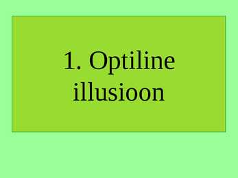 Optilised illusioonid #2