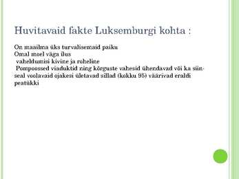 Luksemburgi suurhertsogriik #9