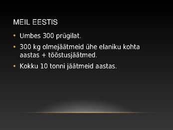 Jäätmed kui ülemaailmne keskkonna probleem #14