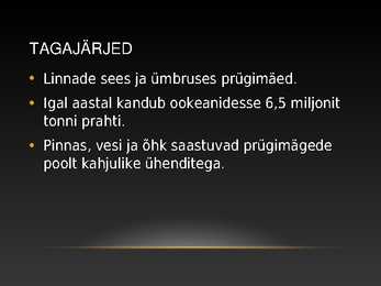 Jäätmed kui ülemaailmne keskkonna probleem #6