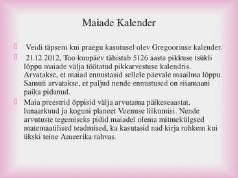 Maiad #6