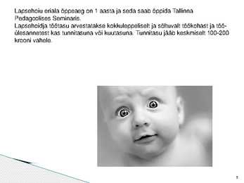 Lapsehoidja amet #5