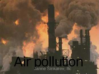 Air pollution