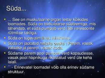 Südame töö ja trenni mõju sellele #2