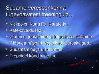 Südame töö ja trenni mõju sellele #7