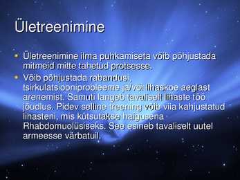Südame töö ja trenni mõju sellele #9