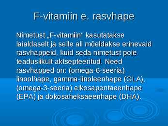 F-vitamiin #2