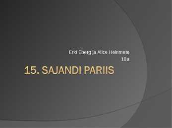 15-sajandi Pariis