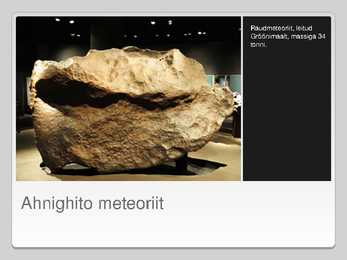 Meteoriidid #8
