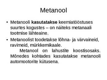 Alkoholid #12