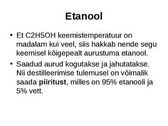 Alkoholid #16