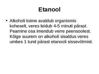 Alkoholid #20