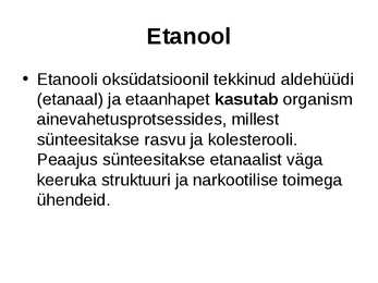 Alkoholid #22