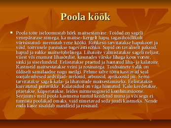 -Poola köögist ja riigist- #6