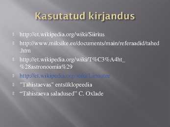 Tähed ja linnutee #12