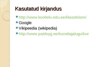 Klassitsismi arhitektuur #18