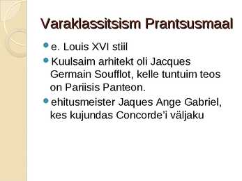 Klassitsismi arhitektuur #6