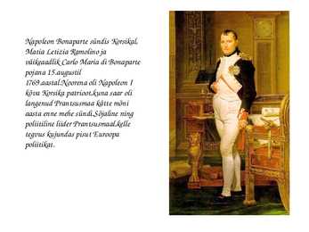 Napoleon I ehk Napoleon I Bonaparte i päritolu #2