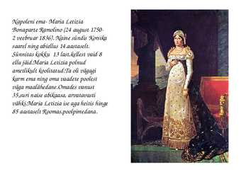 Napoleon I ehk Napoleon I Bonaparte i päritolu #5