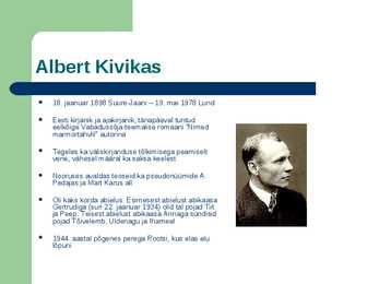 Albert Kivikas #2