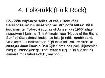 Rokkmuusika #12
