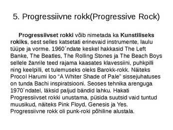Rokkmuusika #13