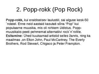 Rokkmuusika #10