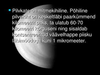 VEENUSE UURIMINE KOSMOSEAPARAATIDE ABIL #28