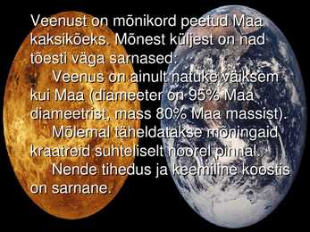 VEENUSE UURIMINE KOSMOSEAPARAATIDE ABIL #8