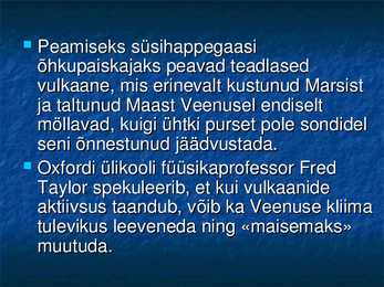VEENUSE UURIMINE KOSMOSEAPARAATIDE ABIL #72