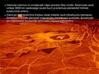 VEENUSE UURIMINE KOSMOSEAPARAATIDE ABIL #74