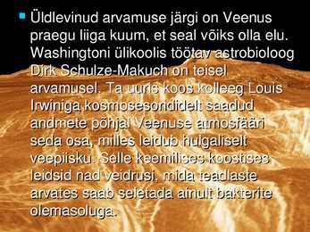VEENUSE UURIMINE KOSMOSEAPARAATIDE ABIL #75