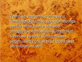 VEENUSE UURIMINE KOSMOSEAPARAATIDE ABIL #80