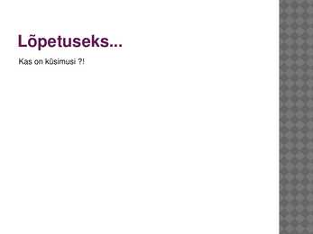 Juhtimine ja ettevõtlus #17