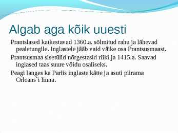 Saja-aastane sõda #11