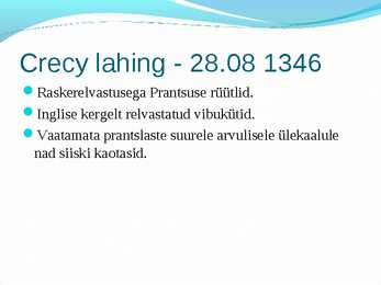 Saja-aastane sõda #5