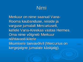 Merkuur #3