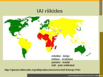 Riikide arengutase #11